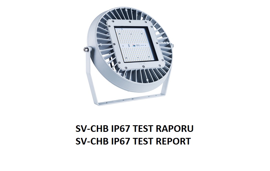 SV-CHB IP67 TEST RAPORU